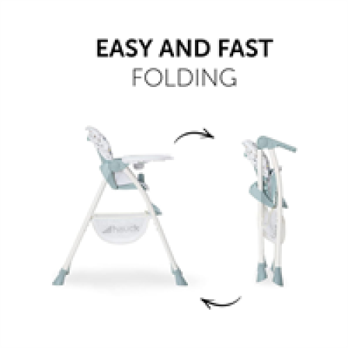 Hauck Hauck Sit N Fold Highchair Compact Folding Lightweight Suitable -Space 2