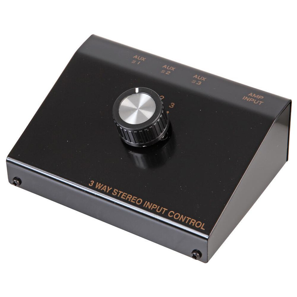 Pro Signal - 3-Way Audio Selector Switch 5051259038462