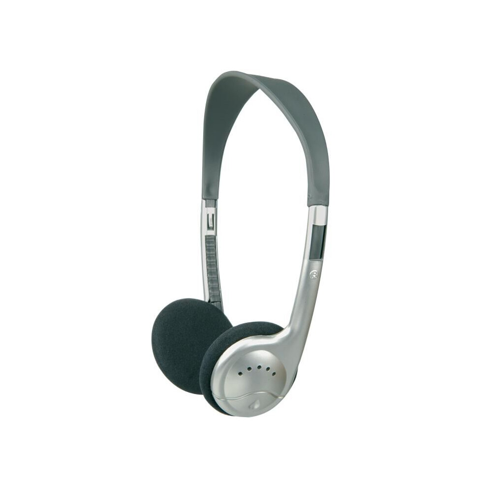Av:link - Tv Headphones With Inline Volume Control - Silver 3551984142516