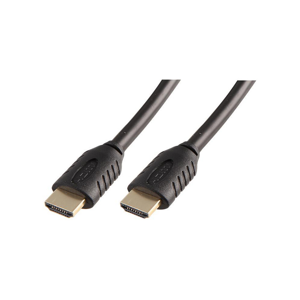 Pro Signal - High Speed Hdmi Lead With Ethernet, Plated Contacts, 10M Gold/Black 5051259055636