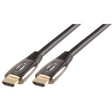 PRO SIGNAL High Speed HDMI Lead Male to Male Chrome Connectors Gold Plated 10m