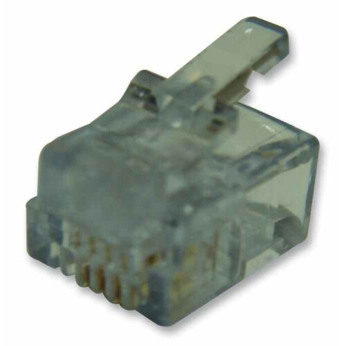 SENTINEL - RJ11 Plugs Solid Wire / Round, 10 Pack