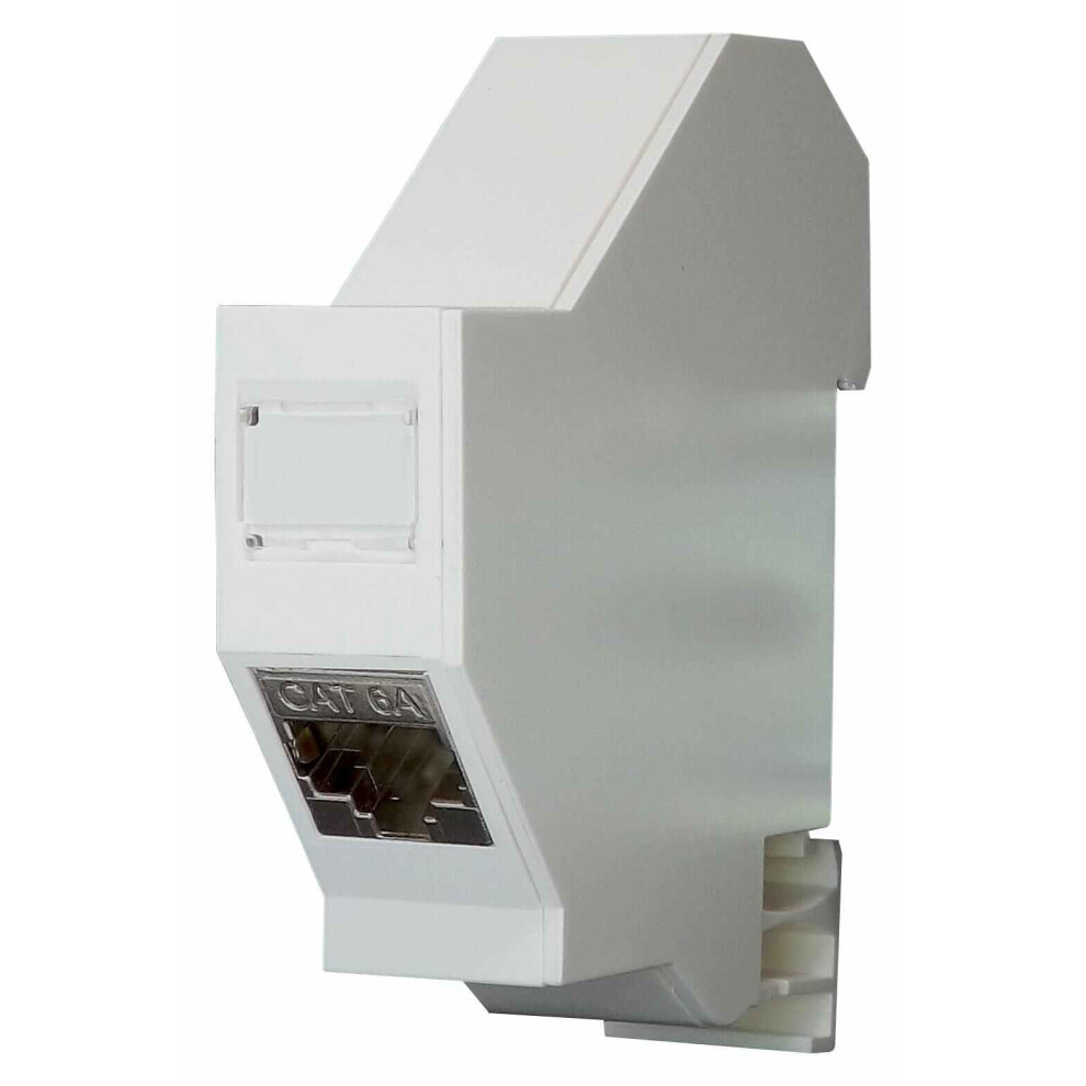 Tuk - Din Rail Connector 35Mm, Cat6a Jack 5055386505552