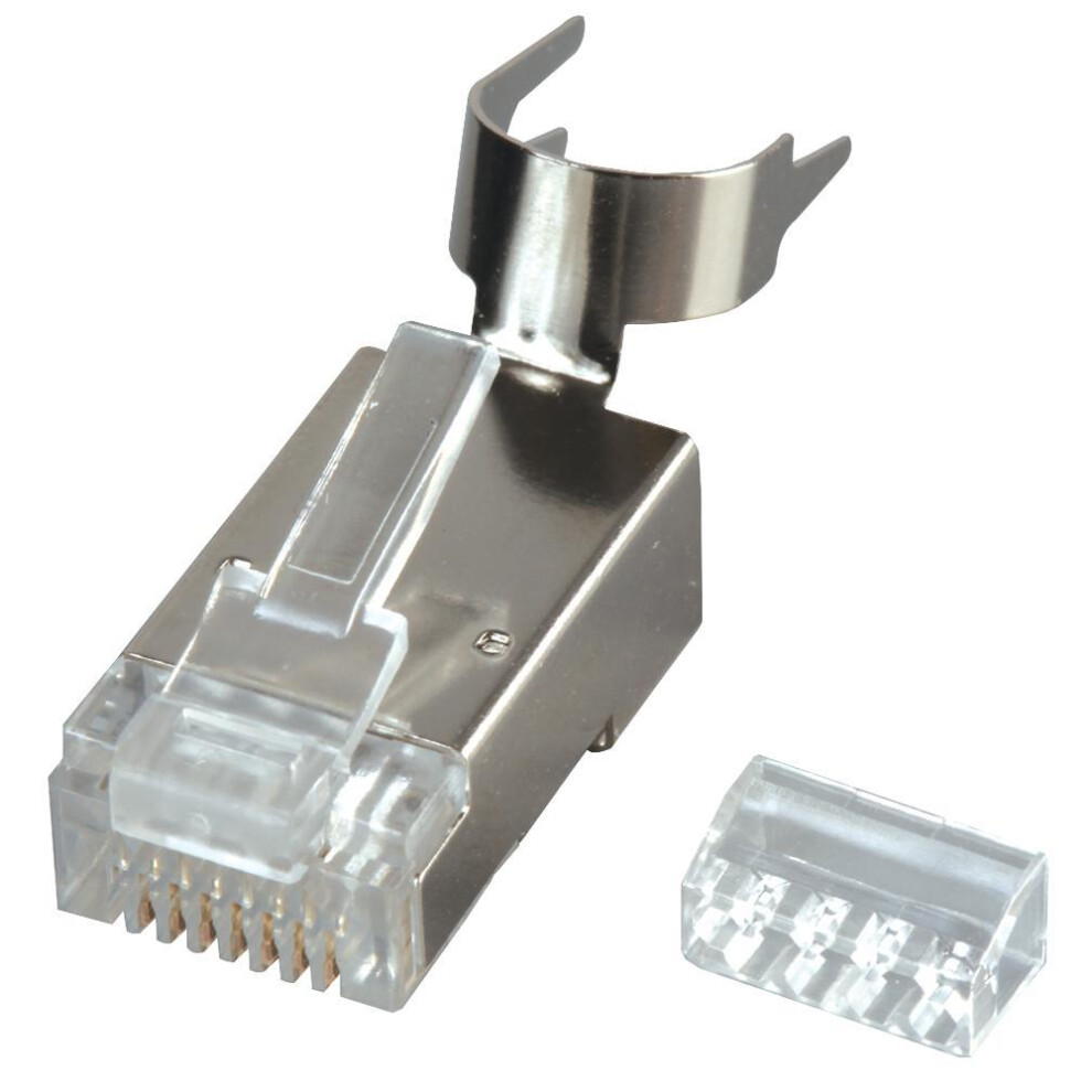 Tuk - Rj45 Connector For Extra Large Cables Up To 8Mm O.d. Pack Of 10 5055386504425
