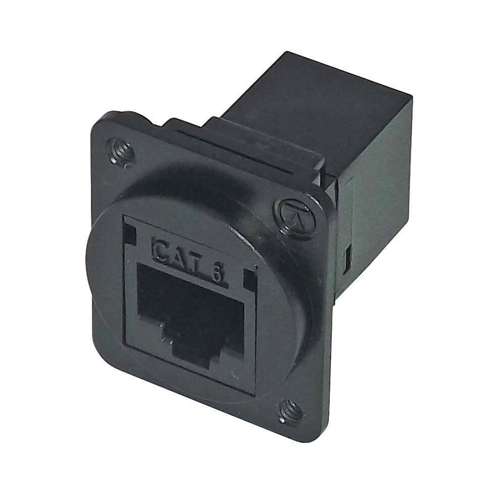 Tuk - Cat6 Unshielded Rj45 Keystone D Universal Coupler 3561094172907