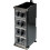 TUK - 8 Port DIN Rail Mountable Keystone Patch Panel, Unloaded 1