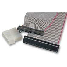PRO SIGNAL ATA133 IDE (40 Pin to 44 Pin Female) Lead with LP4 PSU Connector 0.5m