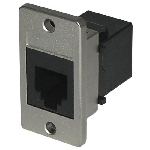 TUK - Panel Mount RJ11/RJ12 Keystone Coupler