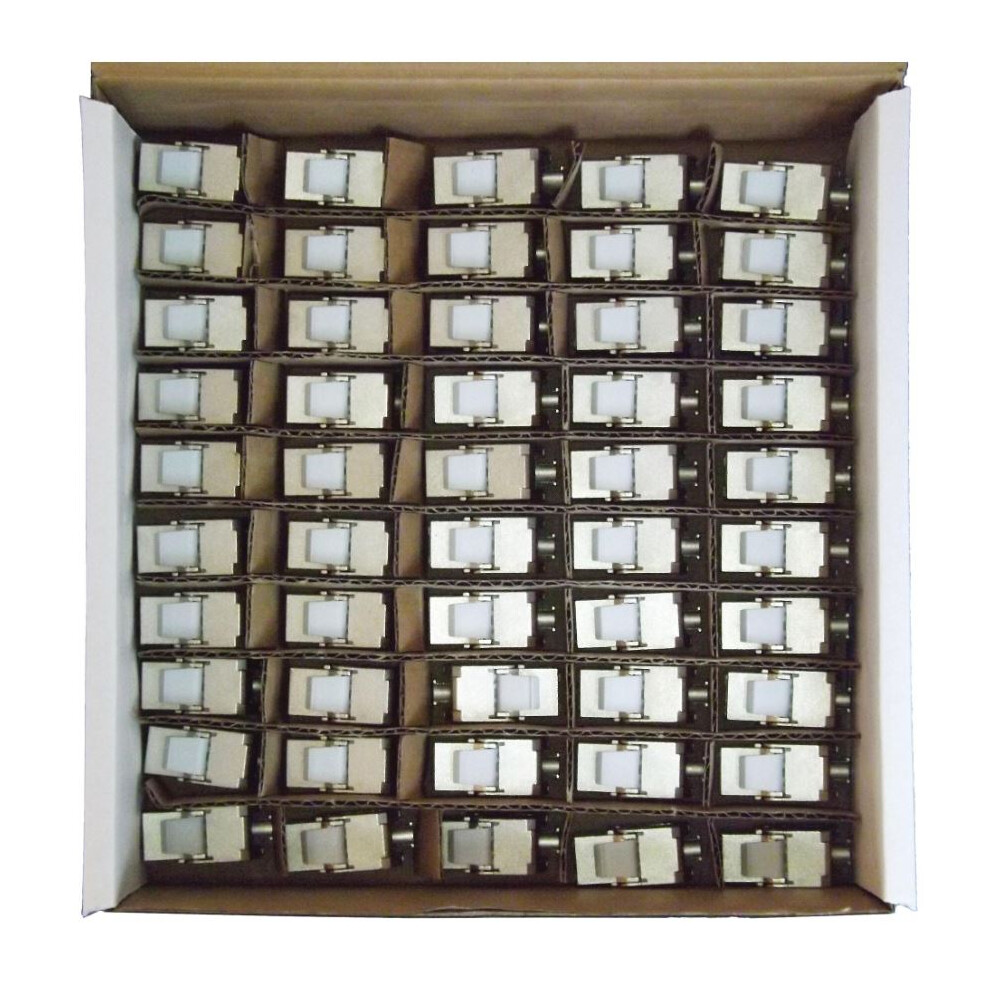 Tuk - Cat6a Tool-Less Stp Rj45 Keystone Jack, 50 Pack 3561134162837