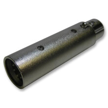 PRO SIGNAL - XLR DMX Adaptor, 3 Pin Socket to 5 Pin Plug