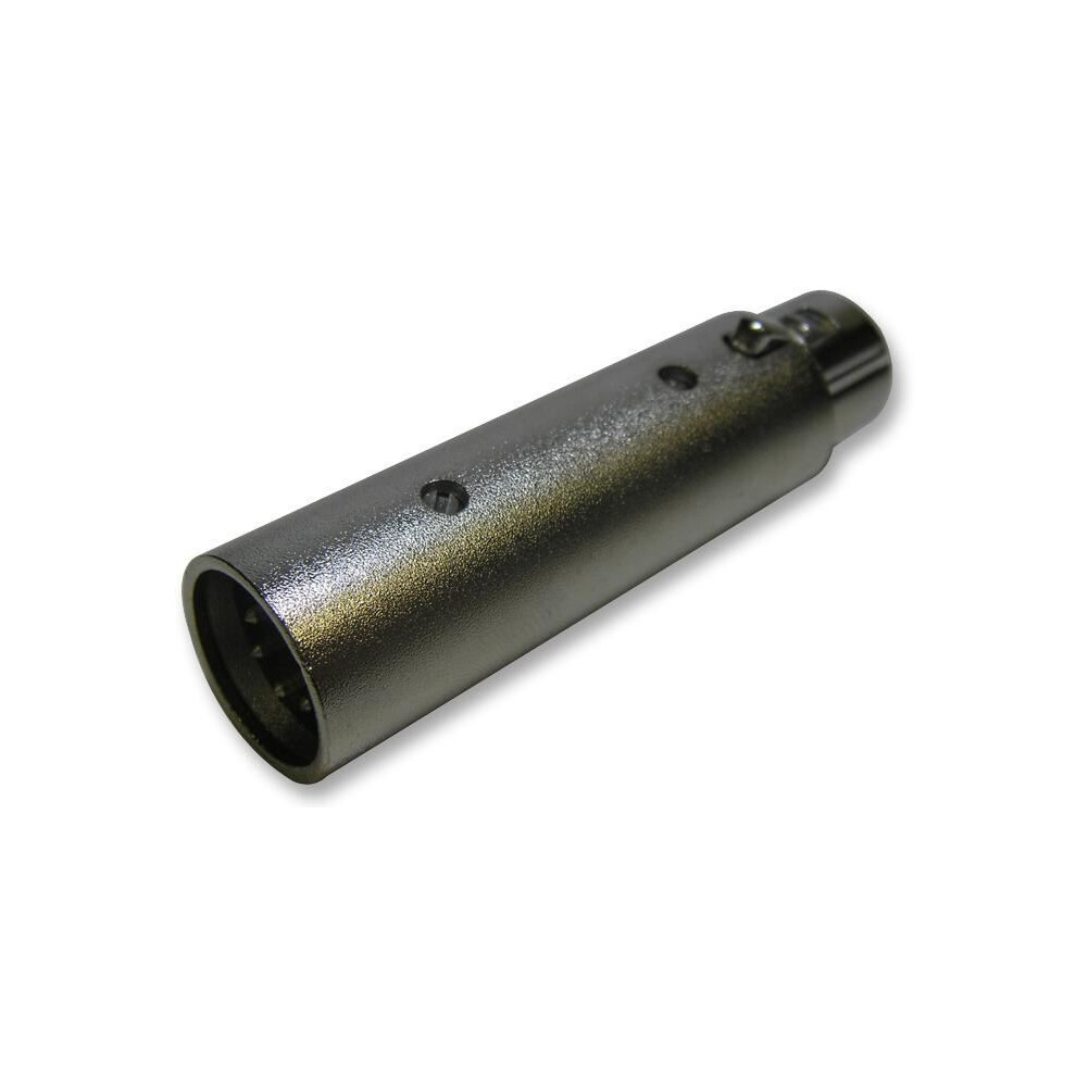 Pro Signal - Xlr Dmx Adaptor, 3 Pin Socket To 5 Pin Plug 642610975813