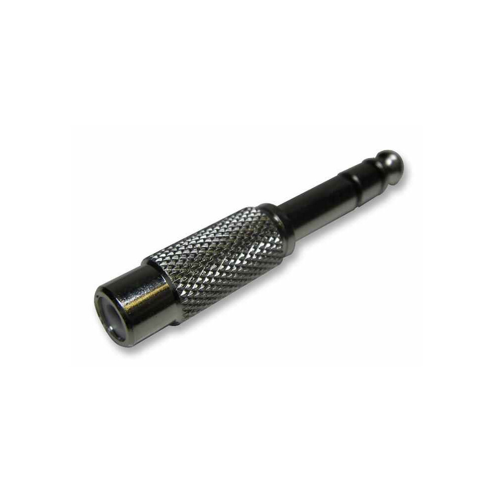 Pro Signal - Adaptor, Phono To 6.35Mm Jack, Metal 3341804112429