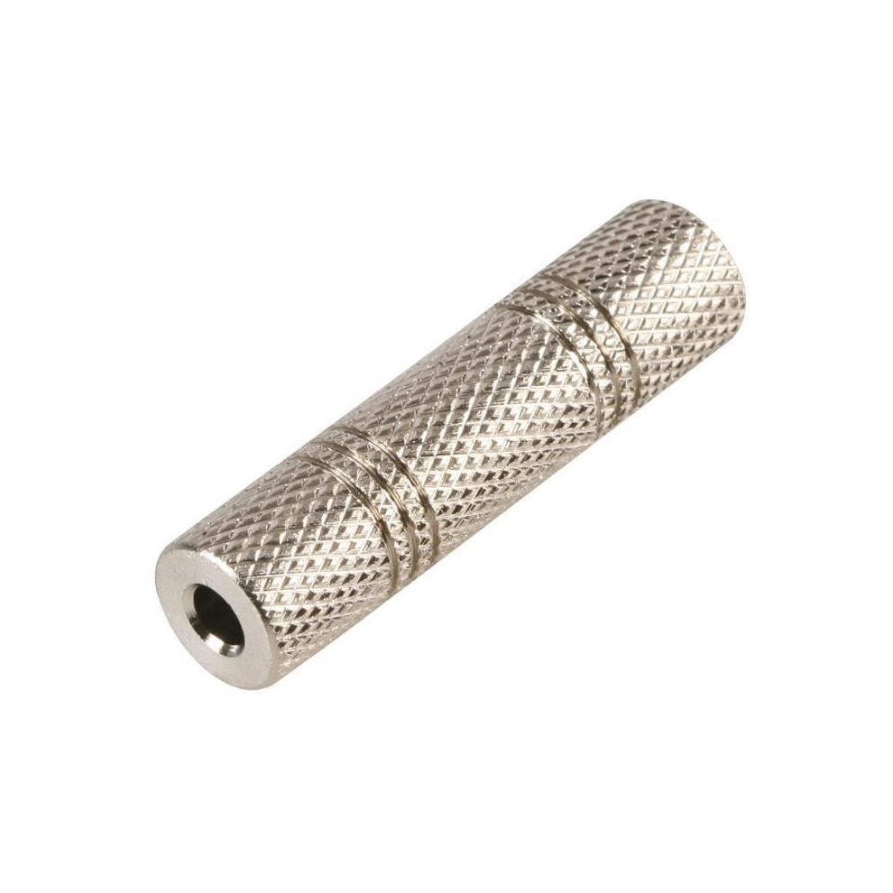 Pro Signal - Adaptor, 3.5Mm Jack Coupler, Socket To Socket, Mono 3341804112610