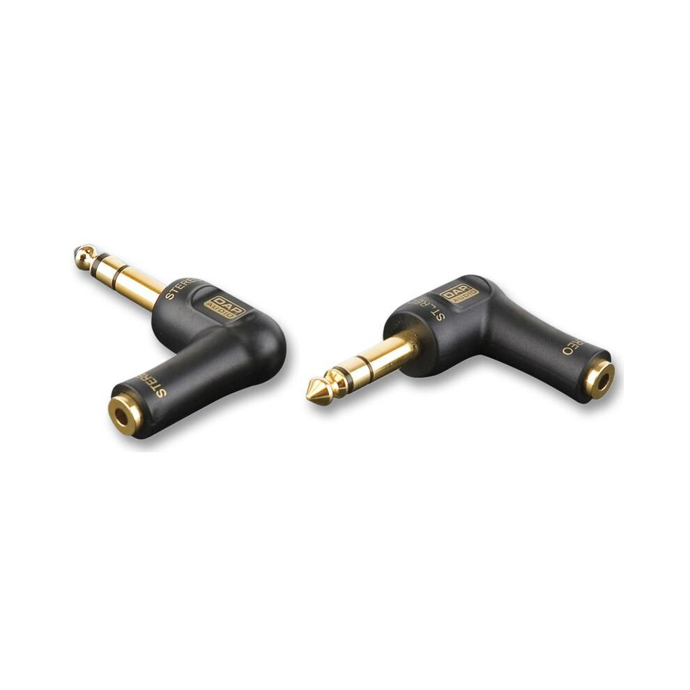 Xcaliber - 3.5Mm 90Ã Stereo Jack Female To 6.35Mm (1/4") 90Ã Stereo Jack Male Adaptor 3551984142165