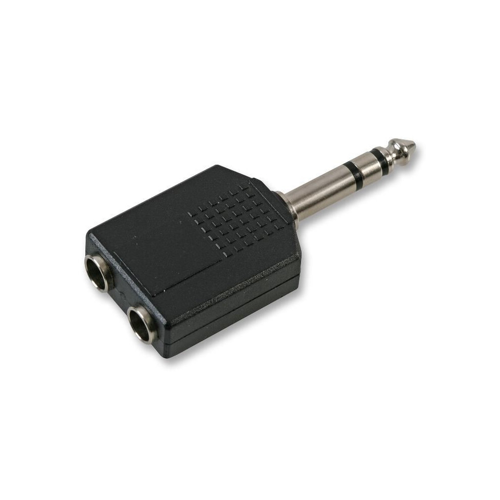 Pro Signal - Jack Adaptor, 2X Mono Stereo To 1/4" Stereo 3551984142370