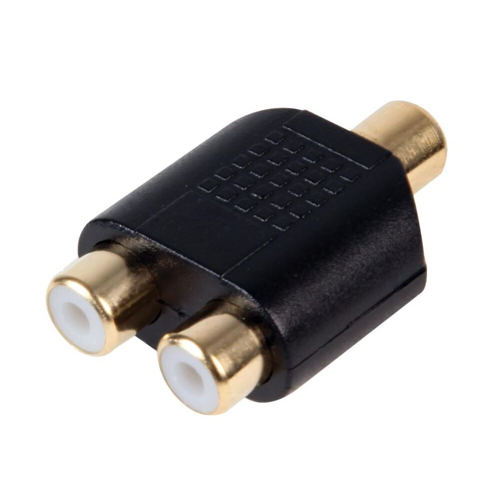 Pro Signal - Phono Socket To 2 Phono Sockets Adaptor 3561084192182