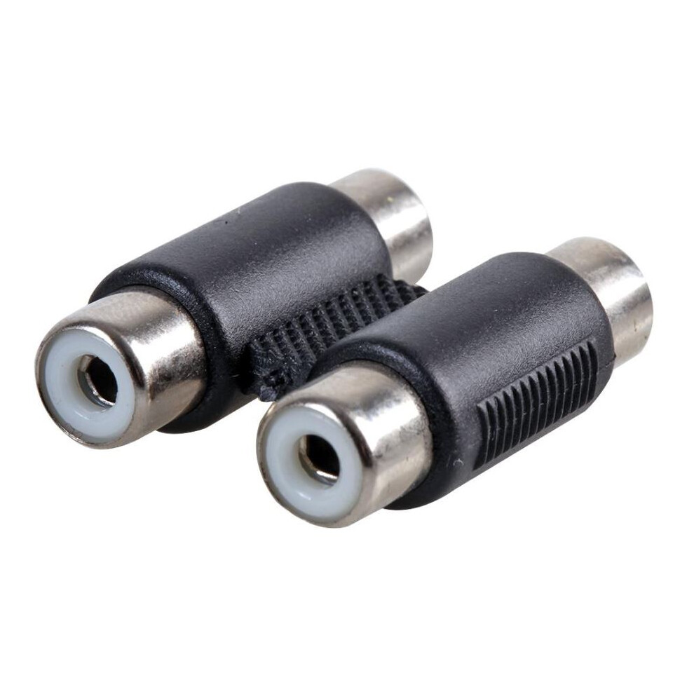 Pro Signal - 2X Rca Phono Sockets To 2X Rca Phono Sockets Coupler 3561084192625