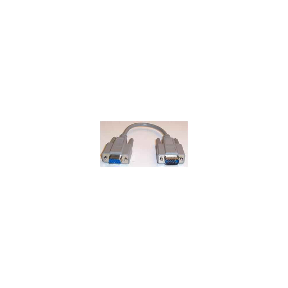 Pro Signal - 9-Pin D Female To 15-Pin Hi-D D Male Monitor/Vga Adaptor 5055781205156