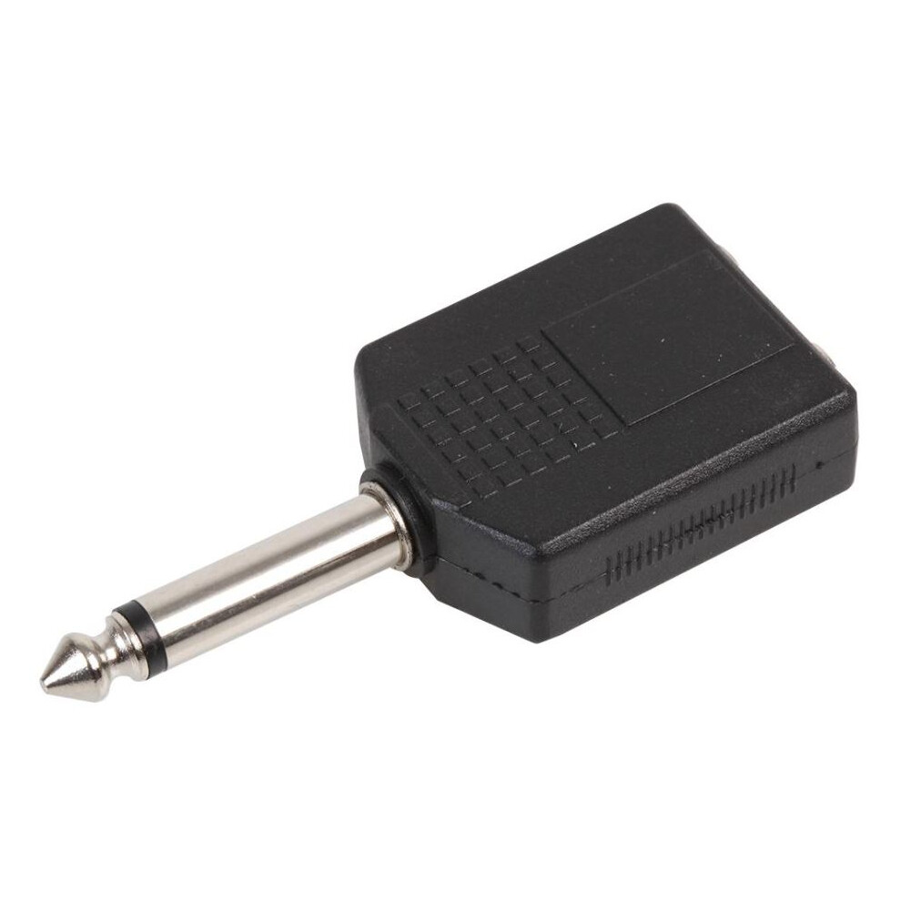 Pro Signal - 6.35Mm Jack Adaptor Splitter, 2X Mono To Mono 5051259198593