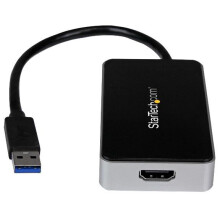 STARTECH - USB 3.0 to HDMI External Video Card Multi Monitor Adaptor with 1-Port USB Hub 1920 x 1200, 1080p