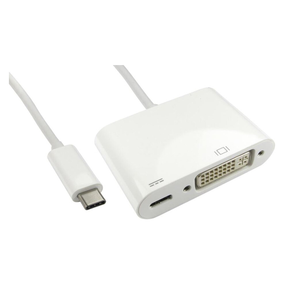 Pro Signal - Usb Type-C To Dvi Adaptor With Power Delivery 3561114182237
