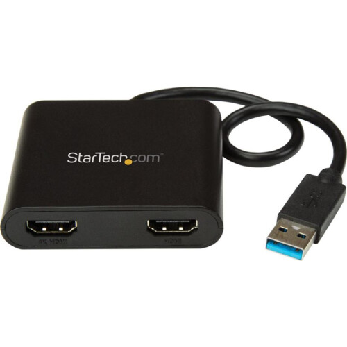 StarTech.com STARTECH - USB 3.0 to Dual HDMI Adaptor, 4K and 1920x1200