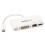 StarTech.com STARTECH - USB-C to USB 3.0 DVI Ethernet Multiport Adaptor with Power Delivery, White 1