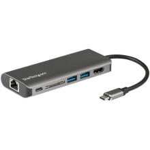 STARTECH - USB-C Multiport with 4K HDMI Adaptor and USB 3.0 Power Delivery, Space Grey