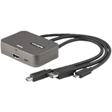 STARTECH - 3-in-1 Multiport to HDMI Adaptor, 4K UHD 60Hz