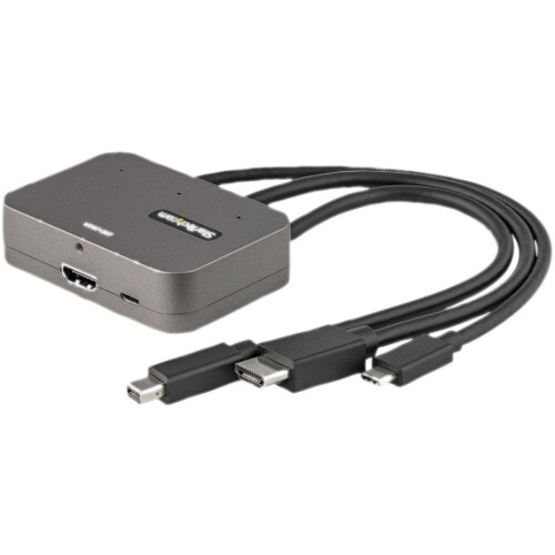 StarTech.com STARTECH - 3-in-1 Multiport to HDMI Adaptor, 4K UHD 60Hz