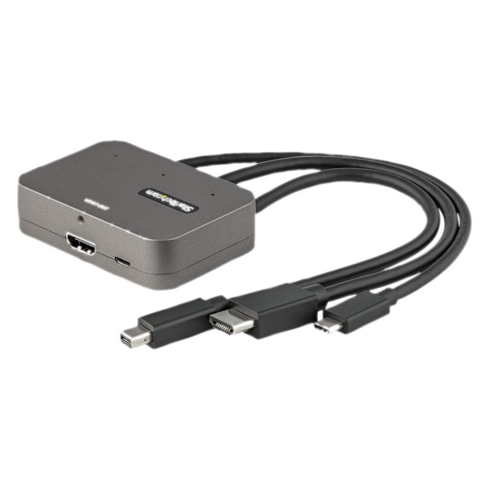 Startech.com Startech - 3-In-1 Multiport To Hdmi Adaptor, 4K Uhd 60Hz