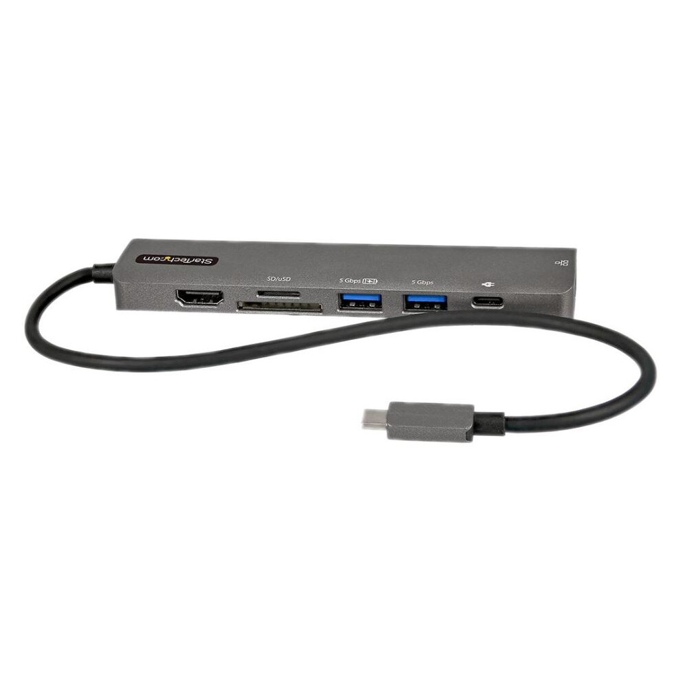 Startech.com Startech - Usb-C Multiport Adaptor With 4K Hdmi Card Reader Lan & 100W Power Delivery