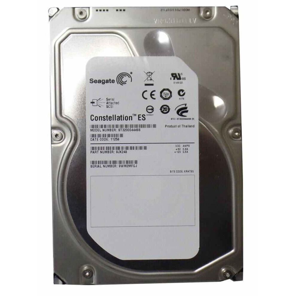 SEAGATE - Recertified 3.5" Internal Hard Drive SAS 6Gb/s, 2TB