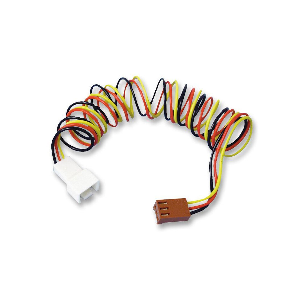 Akasa - 3 Pin Female To 3 Pin Male Fan Power Extension Lead, 60Cm 4710614522770
