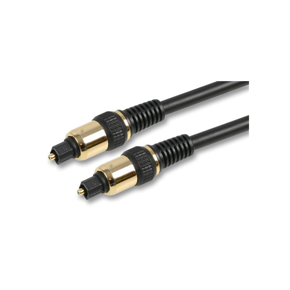 Pro Signal - Hq Toslink Optical Audio Lead With Metal Housing, 1.5M Black 642610967733