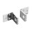 Abus ABUS - 115/100 Locking Brackets Pair Carded 1