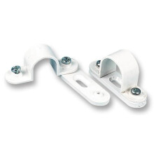 PRO POWER - Round Conduit Spacer Bar Saddle 20mm White