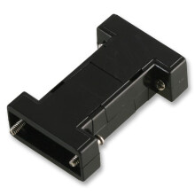 PRO POWER - Hood Gender Changer 9 D to 9 D Black