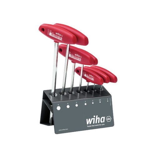 Wiha Wiha - L-key with T-handle Set, 8 Piece