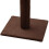 PawHut PawHut Floor to Ceiling Cat Tree 5-Tier Climbing Tower Scratching Post Brown 7