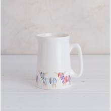 Lovely Hairy Coo Scottish Highland Cow Small Pitcher Milk Jug