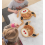 Super Cute Scottish Hairy Coo Childrens Bamboo Segmented Suction Dining Plate 6