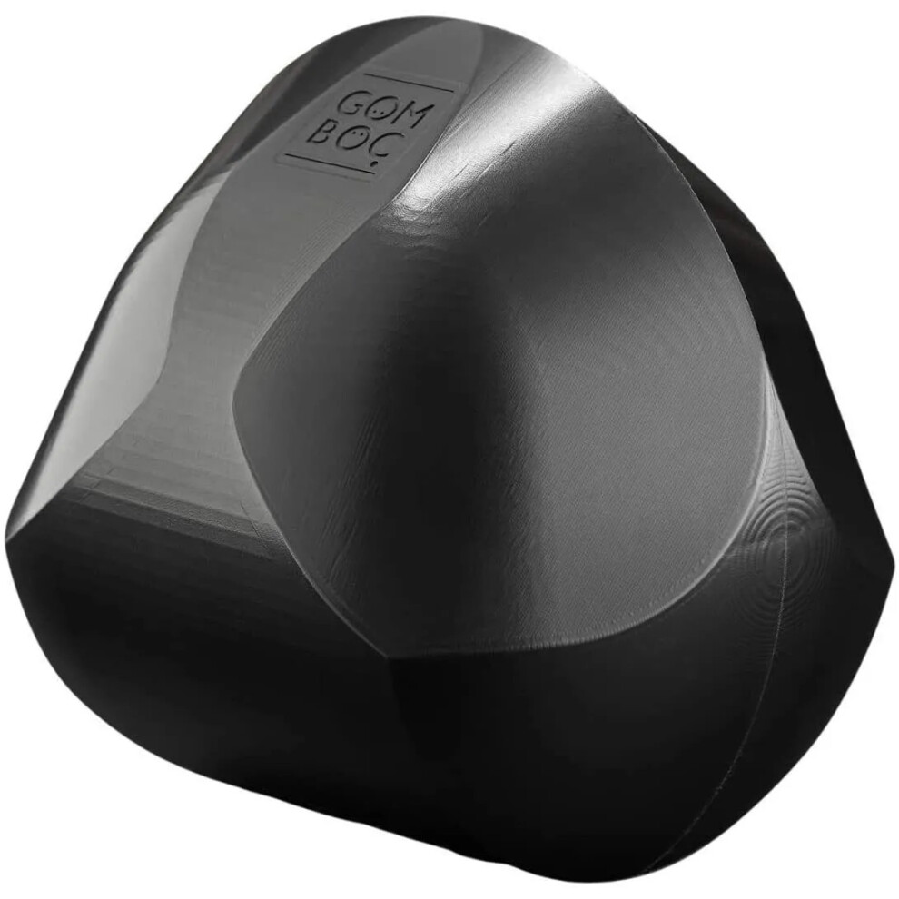 Black Gomboc, Unique Maths Object, self-righting Shape, Science Toy