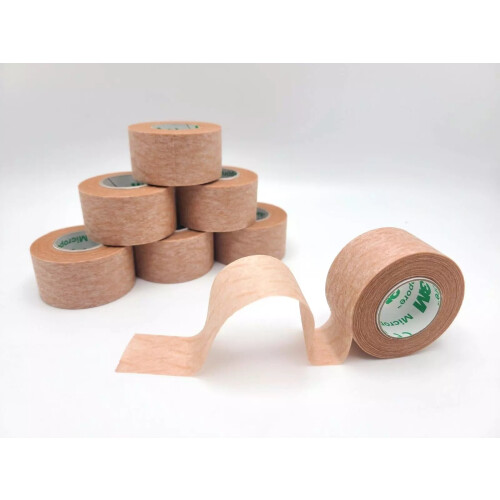 3M Micropore Tan 2.5cm Pack of 6 REF: 1533-1