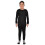 (Black - 2 Pack, 9 - 10 Years) Kids Thermal Long Johns Set Plain Warm 2 Pack 3