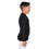 (Black - 2 Pack, 9 - 10 Years) Kids Thermal Long Johns Set Plain Warm 2 Pack 7