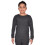 (Charcoal - 2 Pack, 13 Years) Kids Thermal Long Johns Set Plain Warm 2 Pack 4