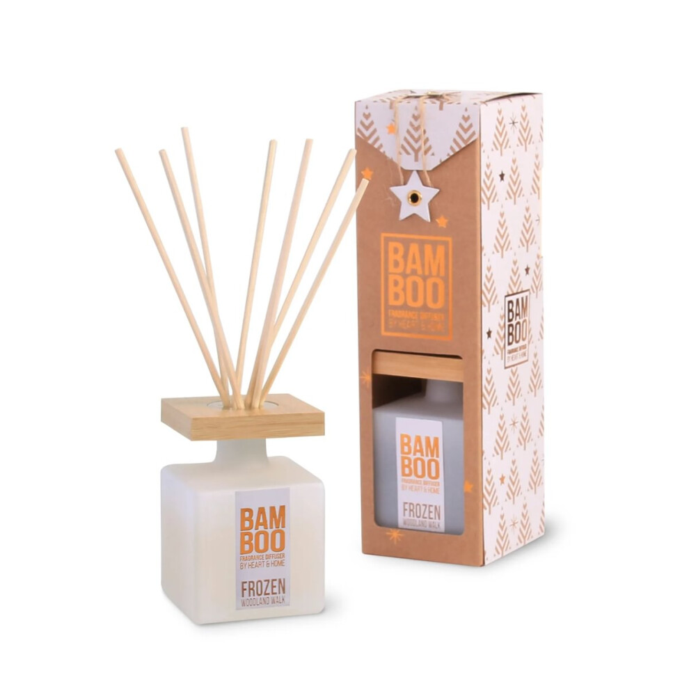 Heart & Home Bamboo Reed Diffuser - Frozen Woodland Walk