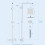NES Home Modern Square Exposed Thermostatic Mixer Shower Set Shower Head and Handheld 9