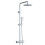 NES Home Modern Round Exposed Thermostatic Mixer Shower Set With Shower Head and Handheld 8